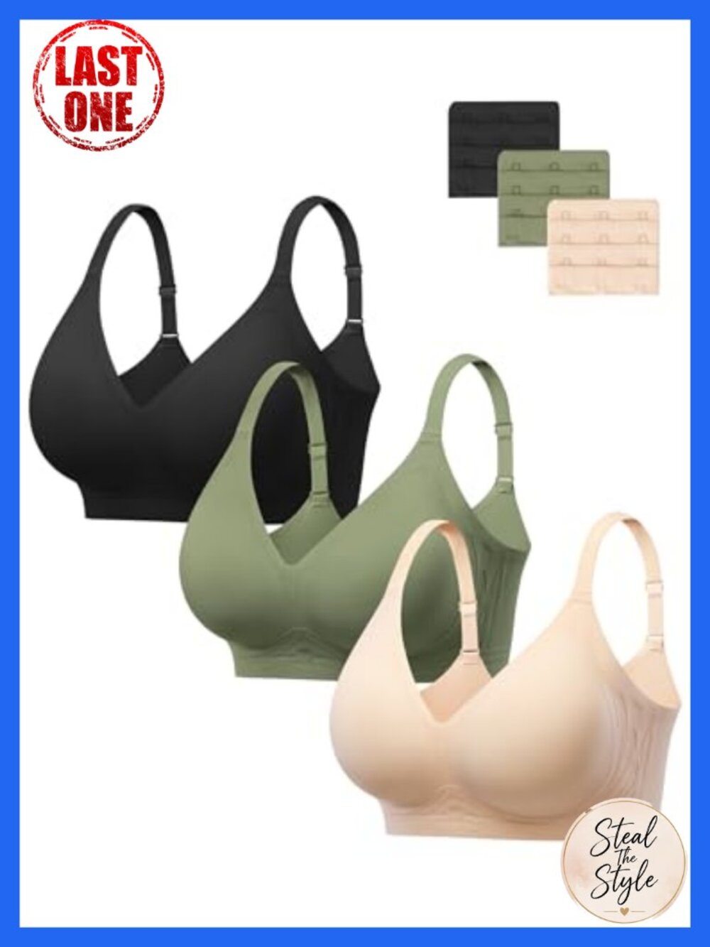 Seamless Wireless Push Up Bra Full Coverage Jelly Band U-Back Comfort